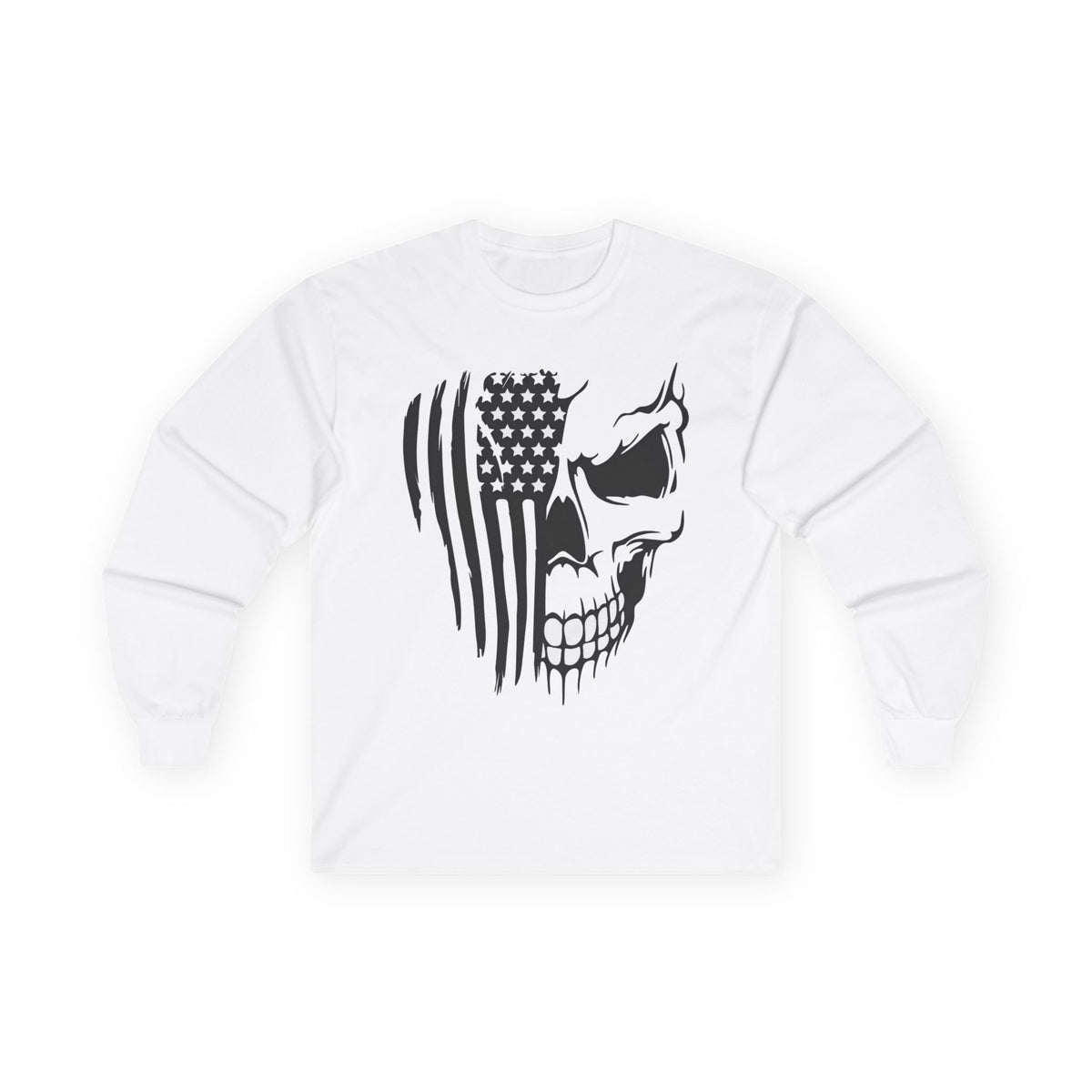 Stars, Stripes & Skulls - Unisex Ultra Cotton Long Sleeve Tee