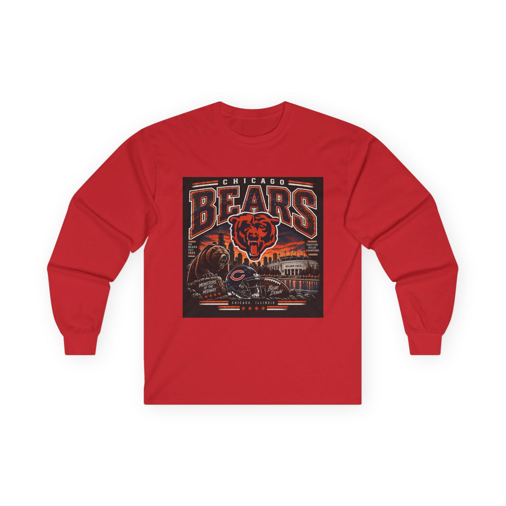 Chicago Bears Pride - Unisex Ultra Cotton Long Sleeve Tee
