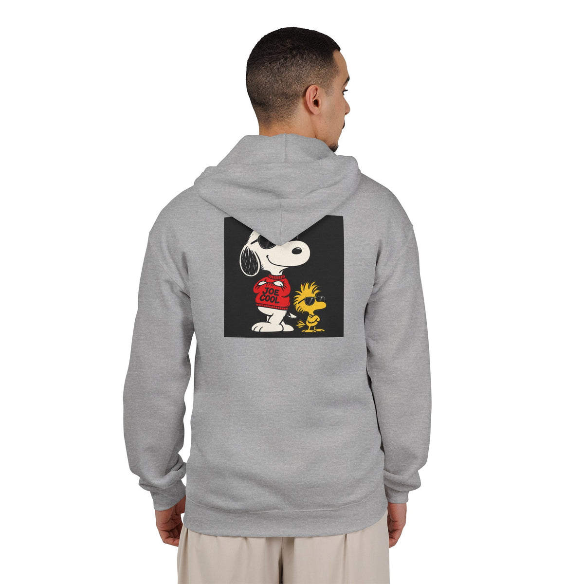 Joe Cool Vibes - Full-Zip Hooded Sweatshirt