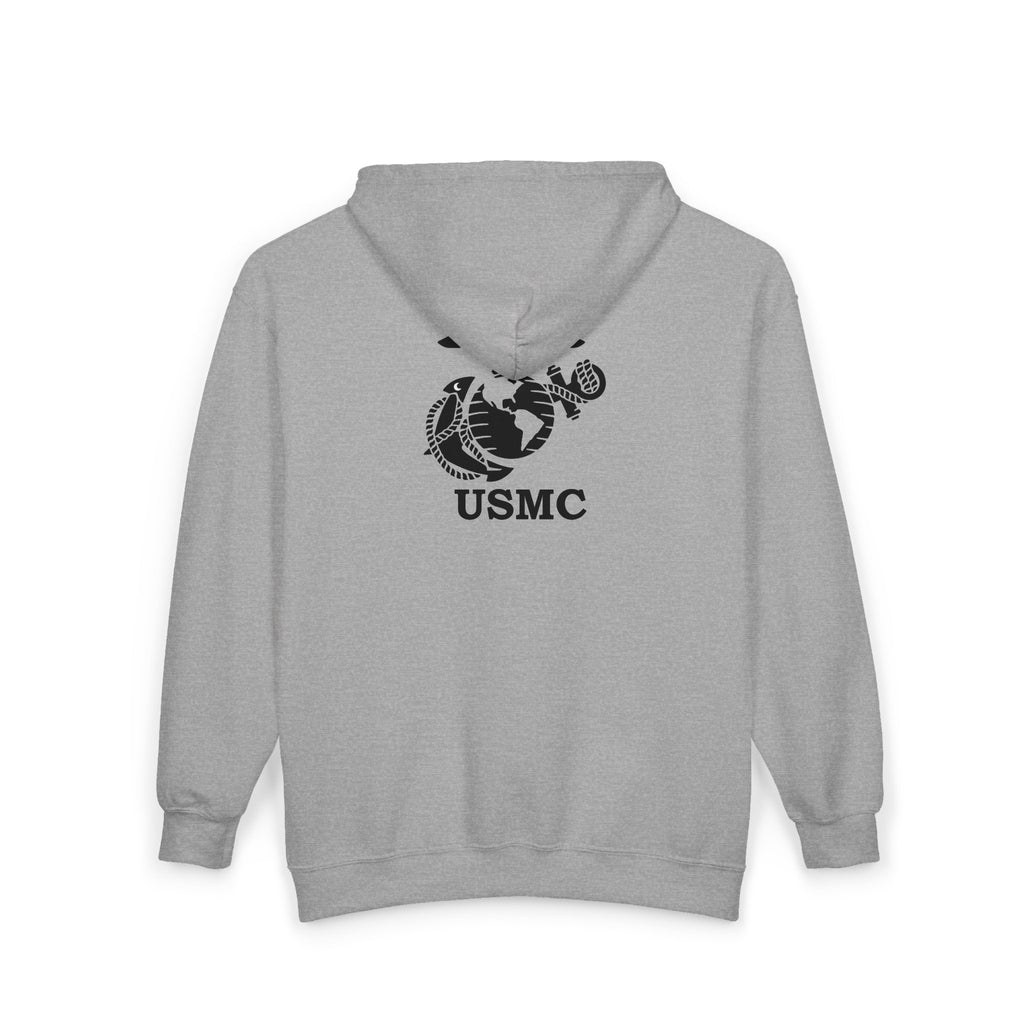 Semper Fi Emblem - Full-Zip Hooded Sweatshirt