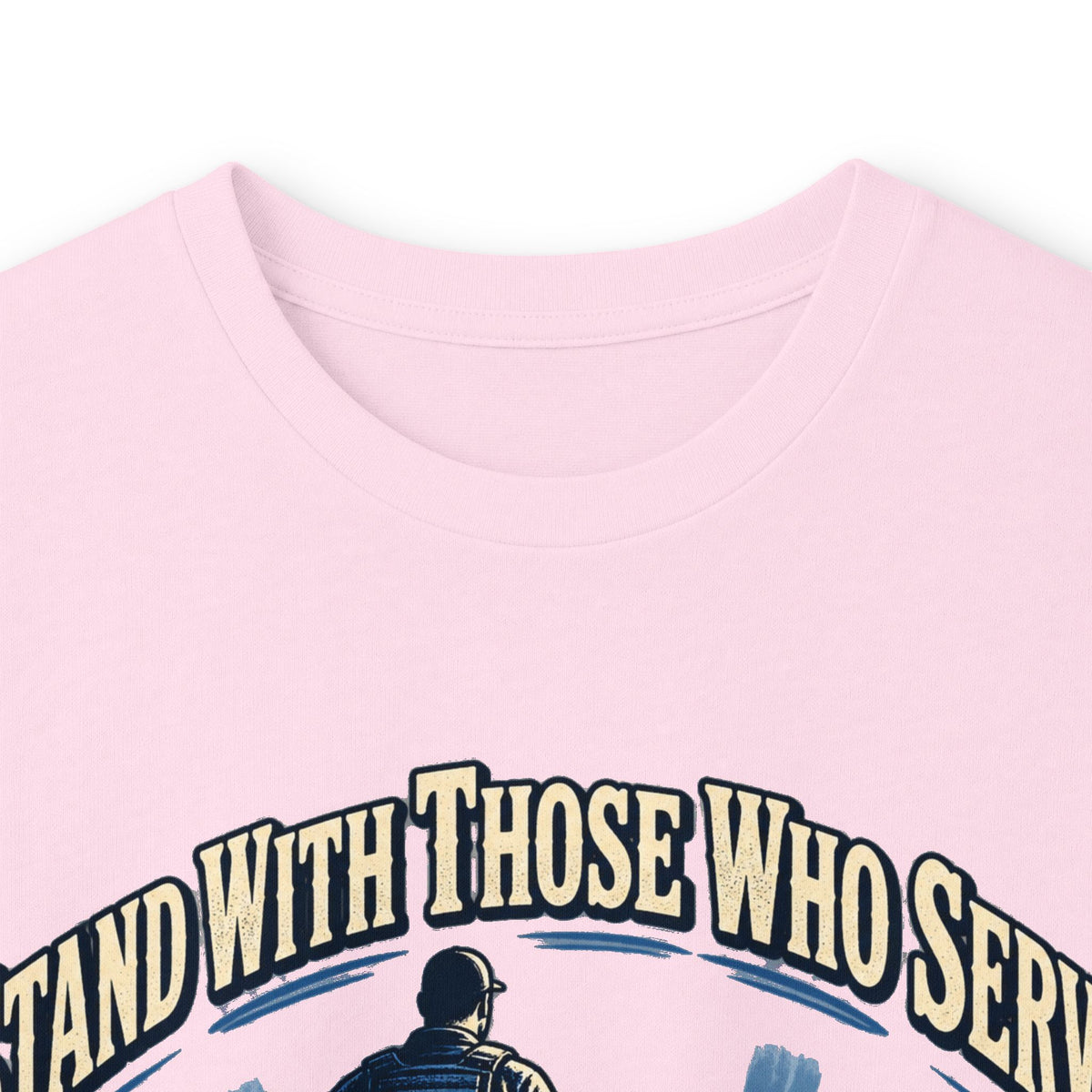 Stand With Those Who Serve Police K9 - Unisex Ultra Cotton Long Sleeve Tee