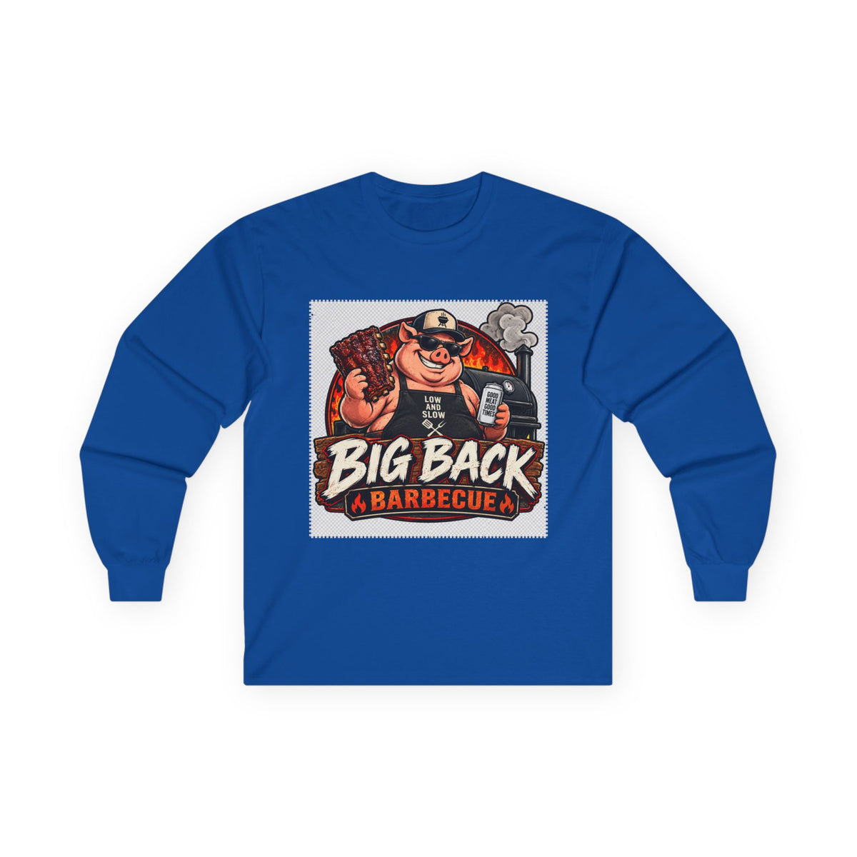 Big Back Barbecue - Unisex Ultra Cotton Long Sleeve Tee