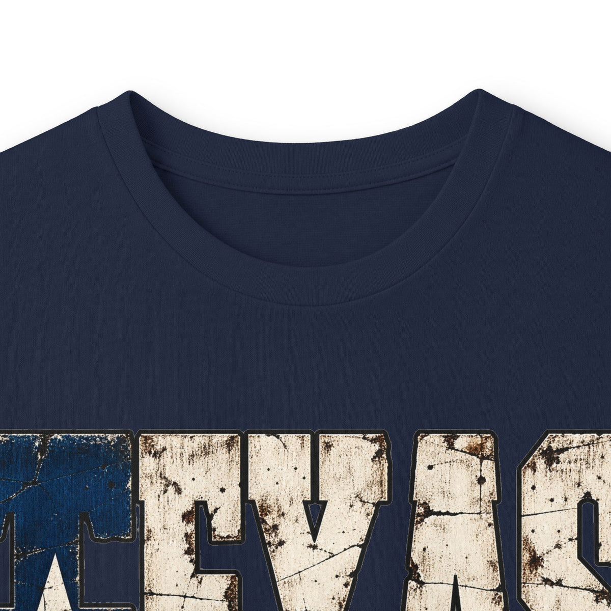 Texas Flag Block Letters - Unisex Ultra Cotton Long Sleeve Tee