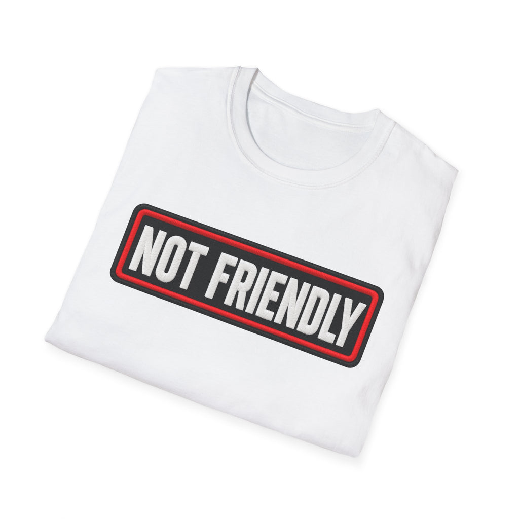Not Friendly - Service Dog Patch - Classic Tee