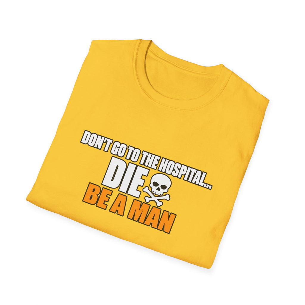 Dont Go to the Hospital - White Outlined - Classic Tee