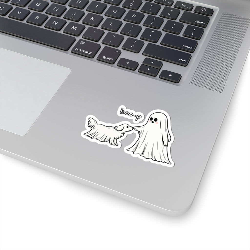 Boo-p Ghost and Dog - Kiss-Cut Sticker