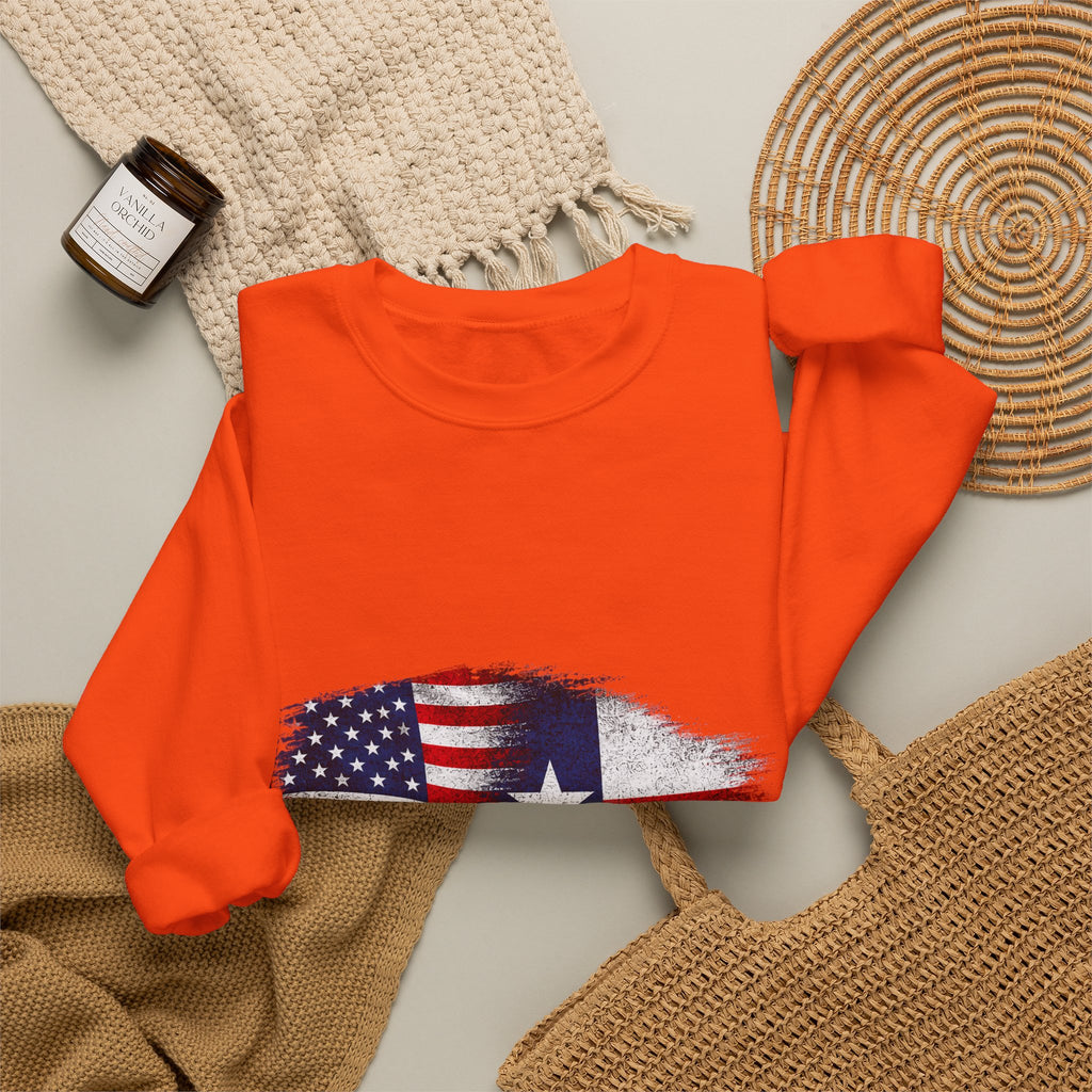 American by Birth, Texan by Choice - Crewneck Sweatshirt