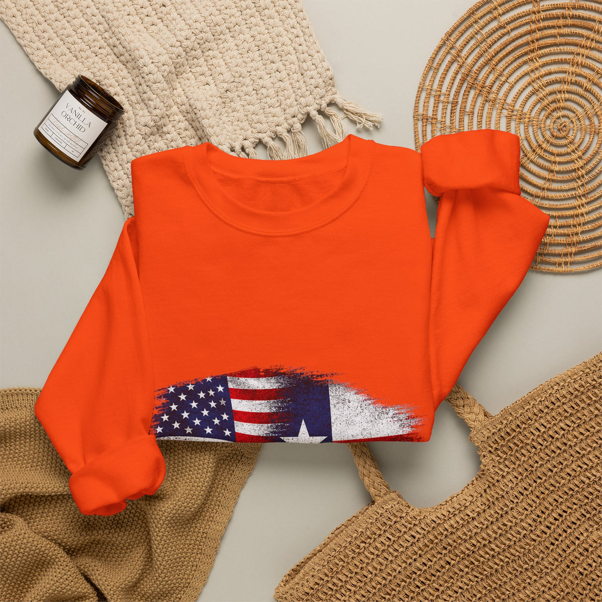 American by Birth, Texan by Choice - Crewneck Sweatshirt