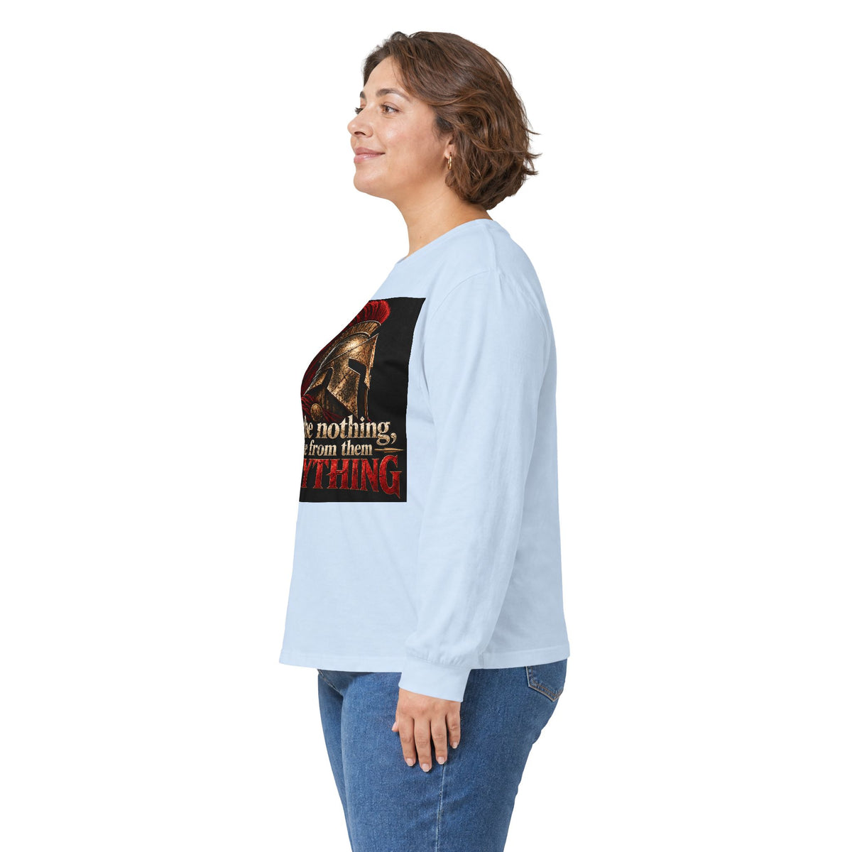 Spartan Helmet - Take Everything - Unisex Ultra Cotton Long Sleeve Tee