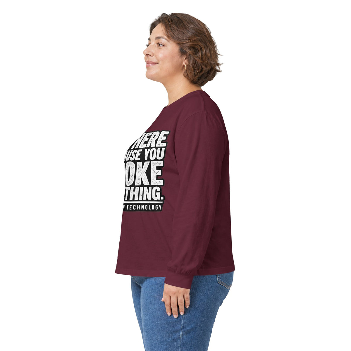Broke Something - Unisex Ultra Cotton Long Sleeve Tee
