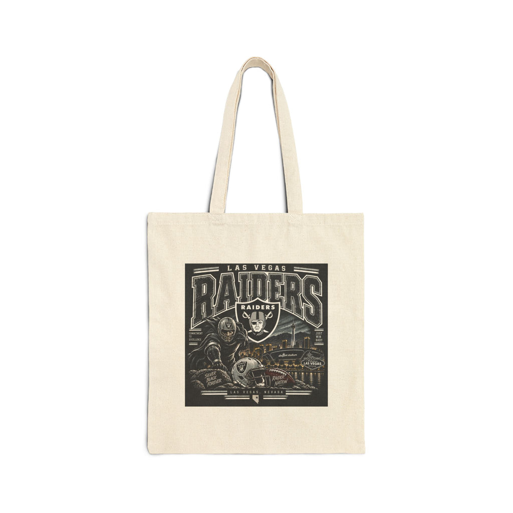 Las Vegas Raiders Nation - Canvas Tote