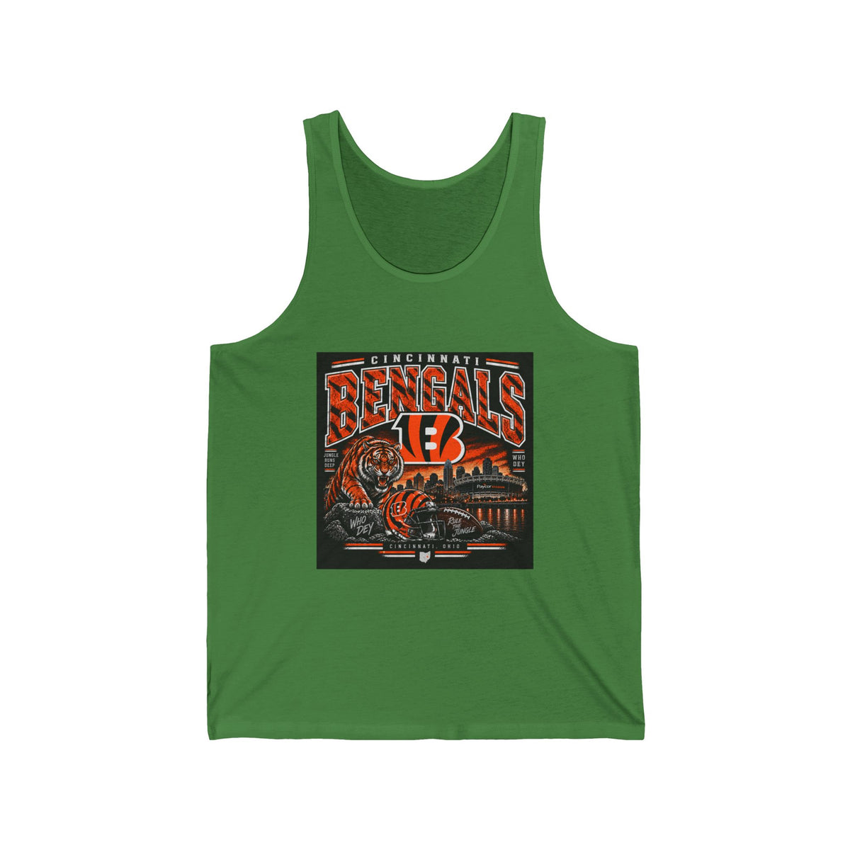 Cincinnati Bengals Jungle Reign - Athletic Tank