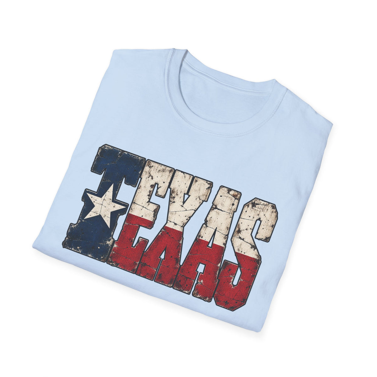 Texas Flag Block Letters - Classic Tee