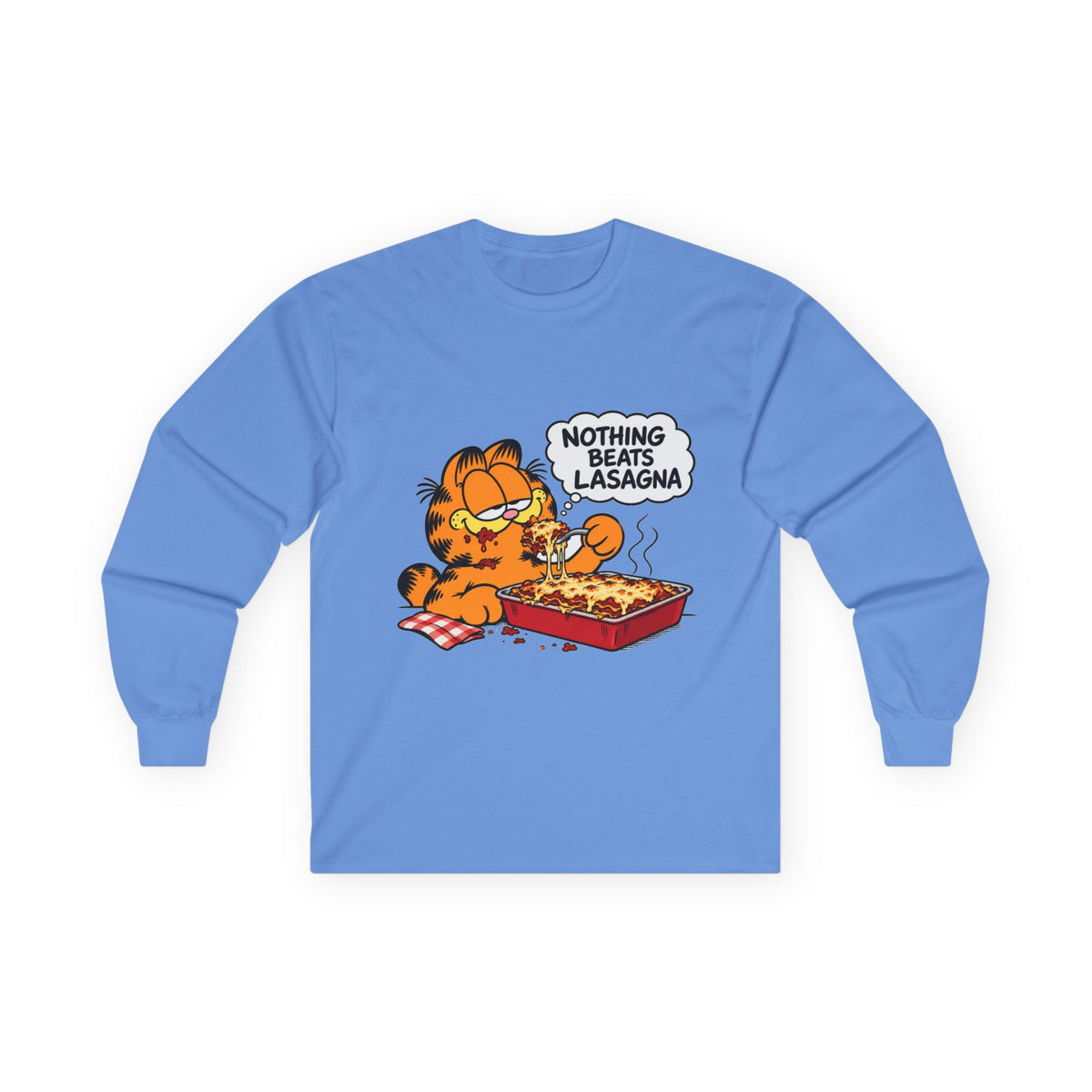 Nothing Beats Lasagna - Unisex Ultra Cotton Long Sleeve Tee
