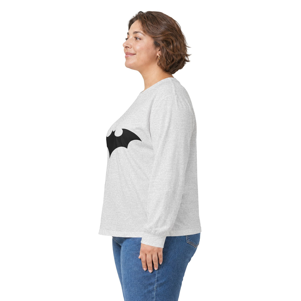 Midnight Bat Emblem - Unisex Ultra Cotton Long Sleeve Tee