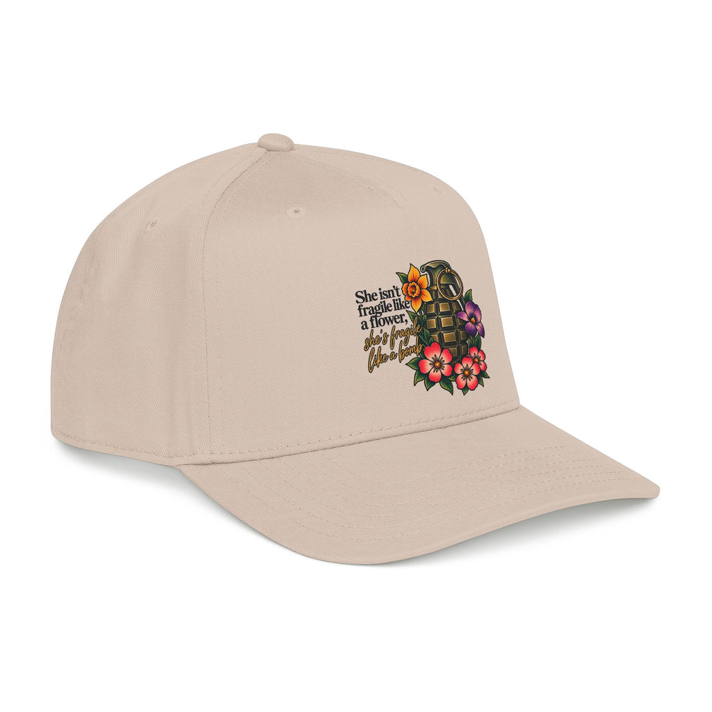 Fragile Like a Bomb - Floral Grenade - OTTO Baseball Hat