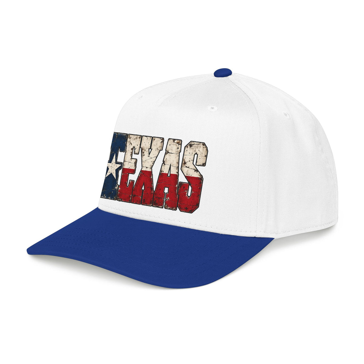 Texas Flag Block Letters - OTTO Baseball Hat