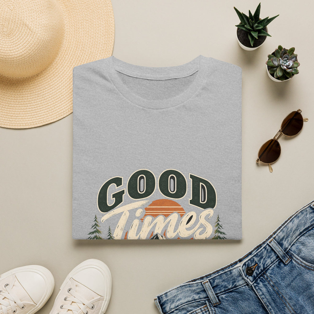 Good Times Questionable Decisions - Classic Tee