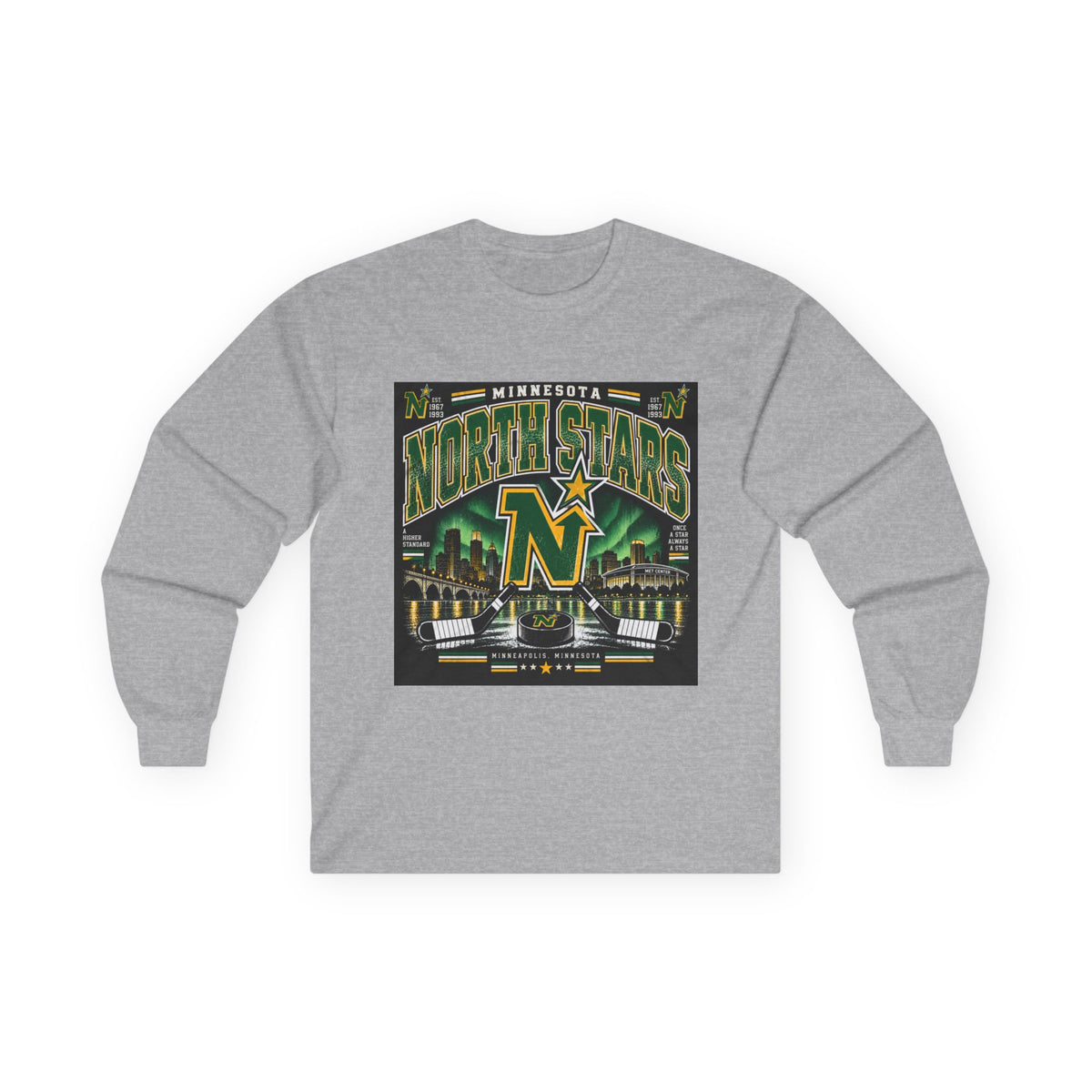 Minnesota North Stars Classic - Unisex Ultra Cotton Long Sleeve Tee