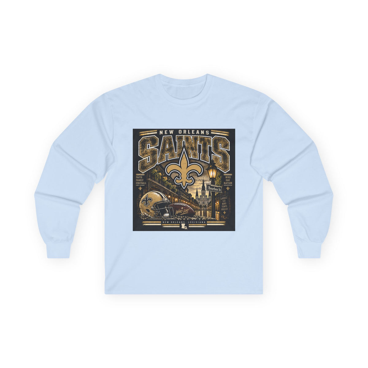 Saints Nation Glory Tee - Unisex Ultra Cotton Long Sleeve Tee