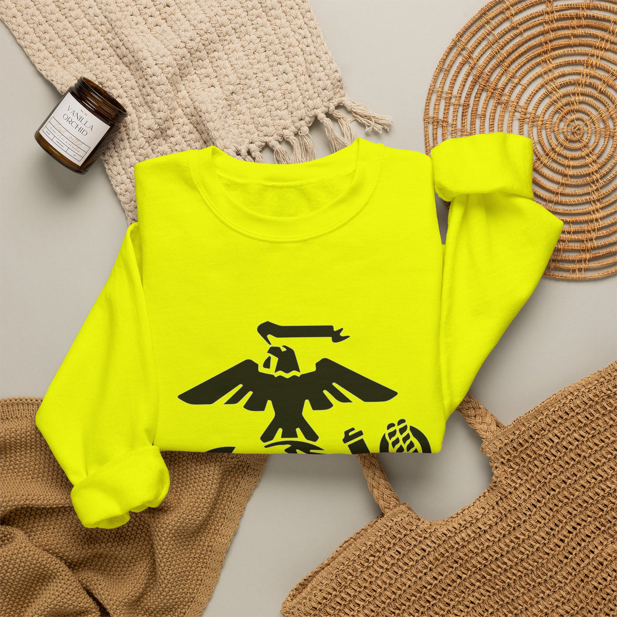 Eagle, Globe & Anchor Emblem - Crewneck Sweatshirt