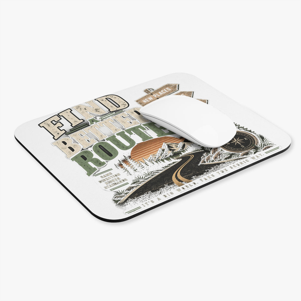 Find A Better Route - Mouse Pad