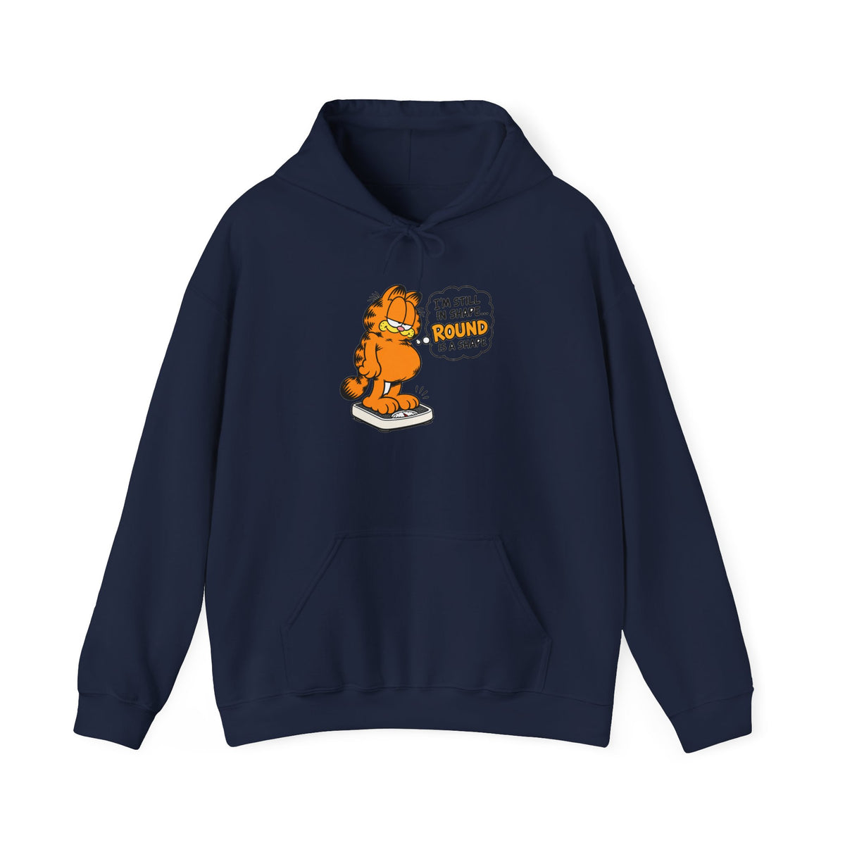 Round Shape Garfield - Hoodie
