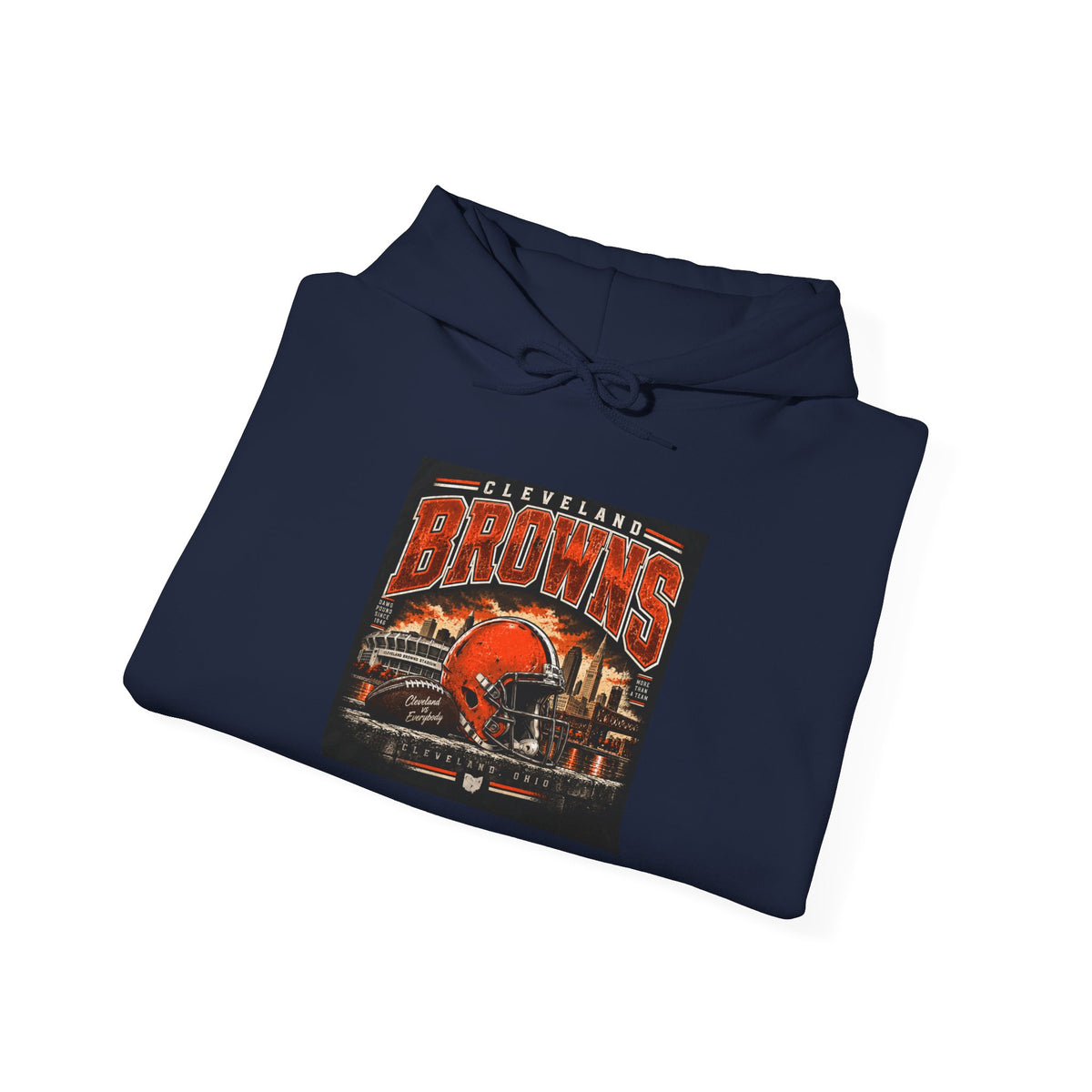 Cleveland Browns Skyline - Hoodie