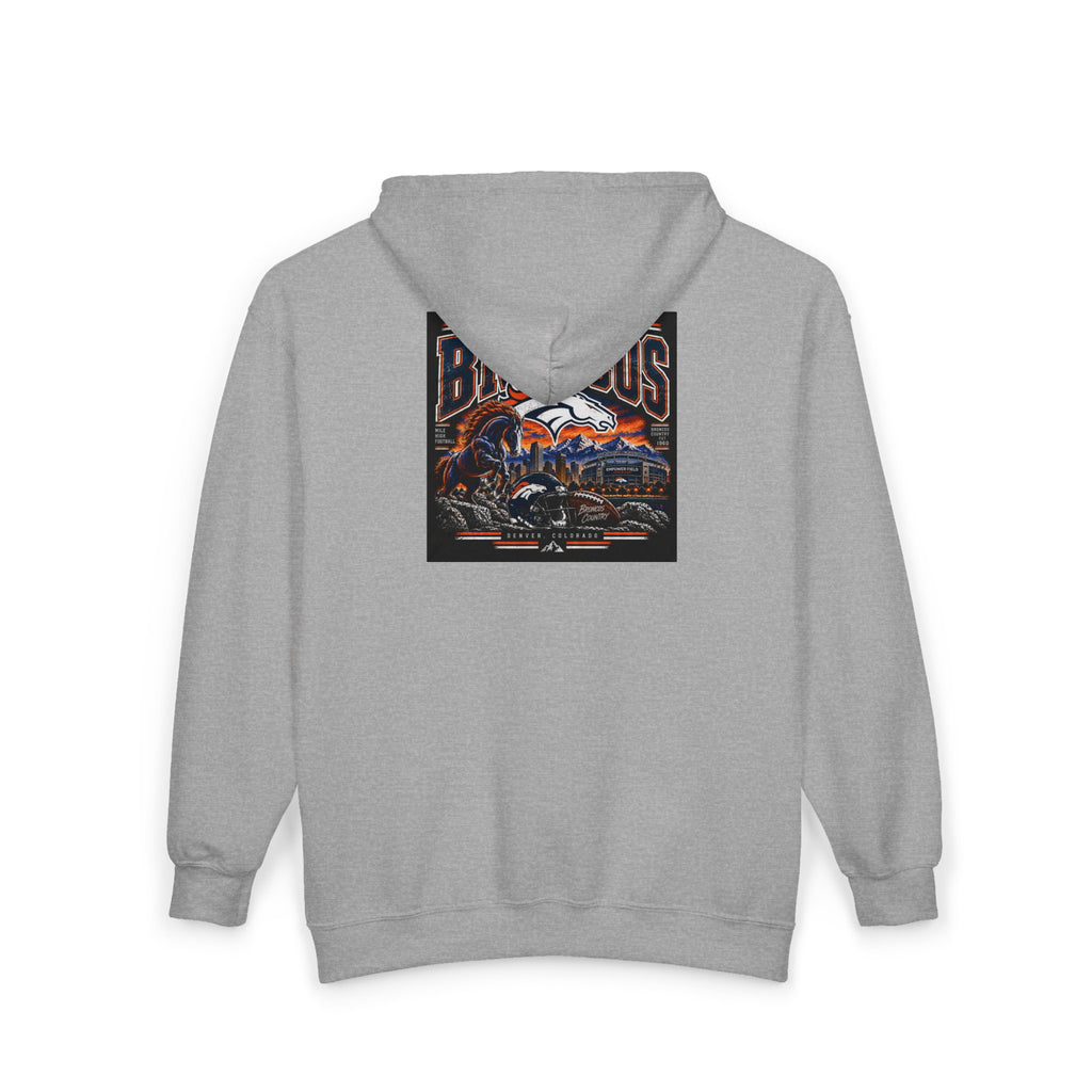 Denver Broncos - Full-Zip Hooded Sweatshirt