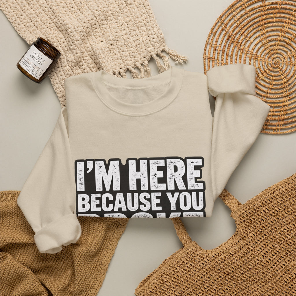 Broke Something - Crewneck Sweatshirt