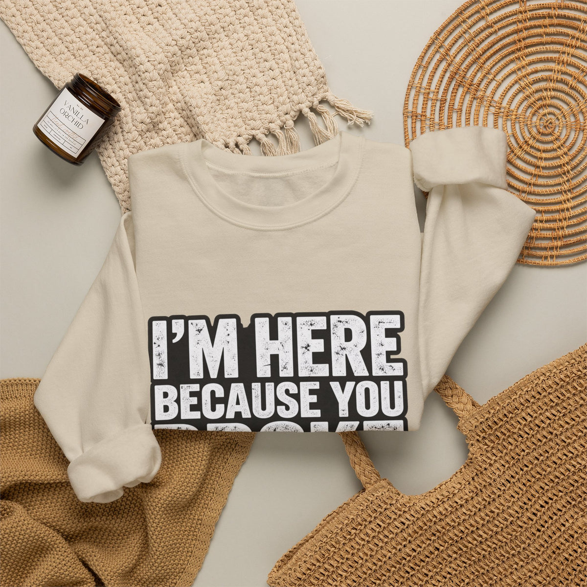 Broke Something - Crewneck Sweatshirt