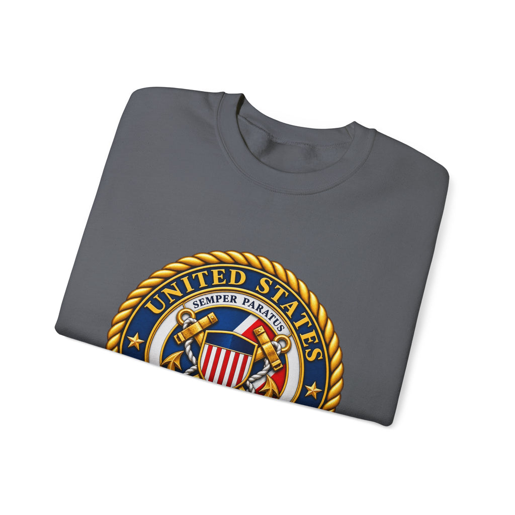 U.S. Coast Guard Emblem - Crewneck Sweatshirt