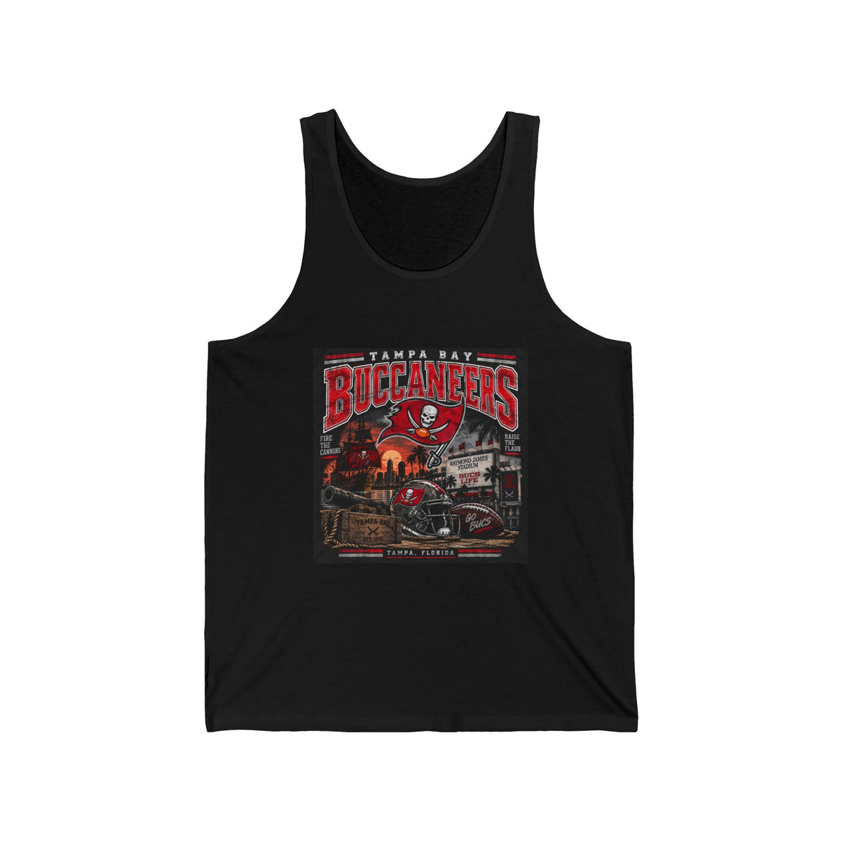 Tampa Bay Buccaneers Pirate Heritage - Athletic Tank