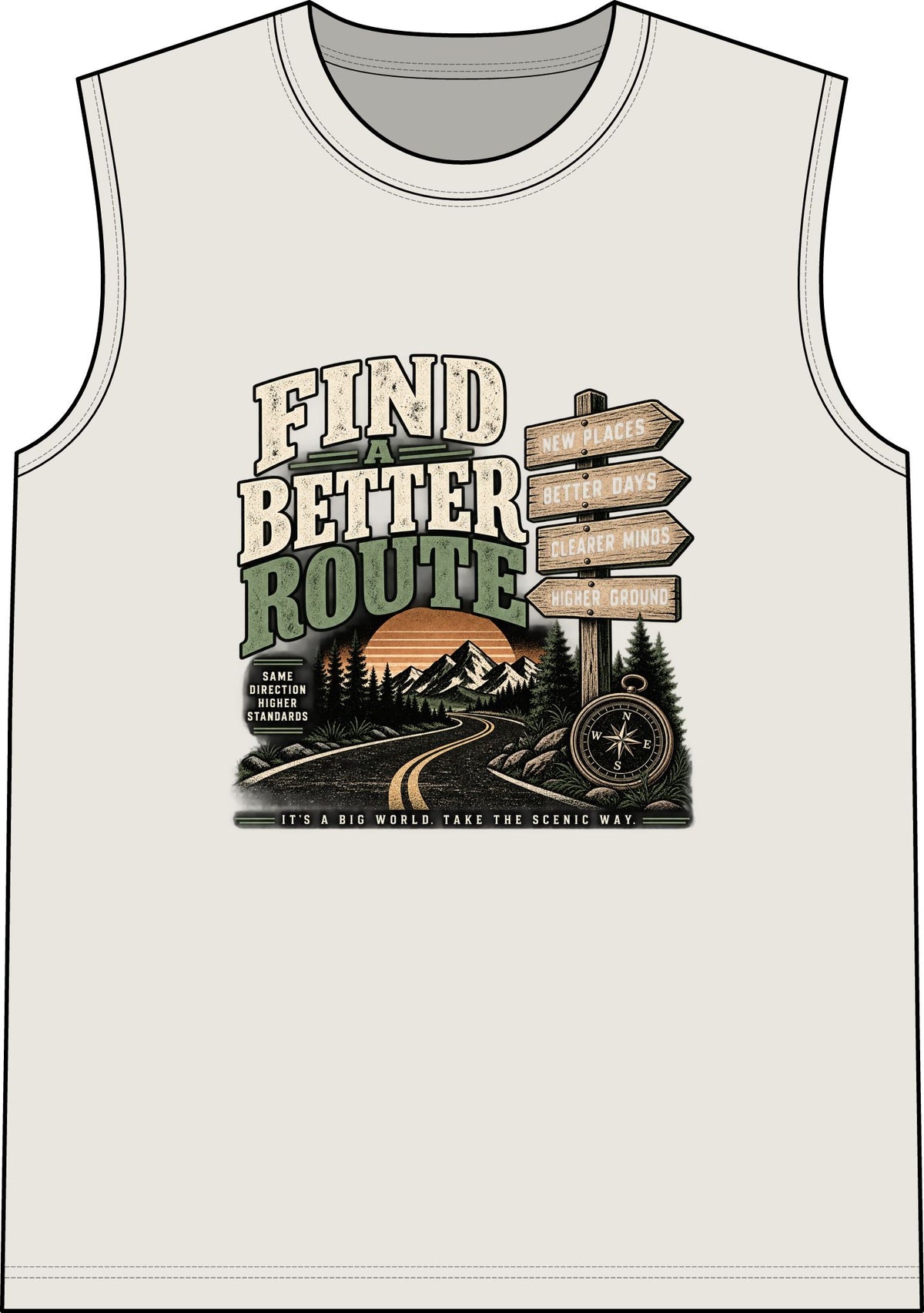 Find A Better Route - Classic Tank