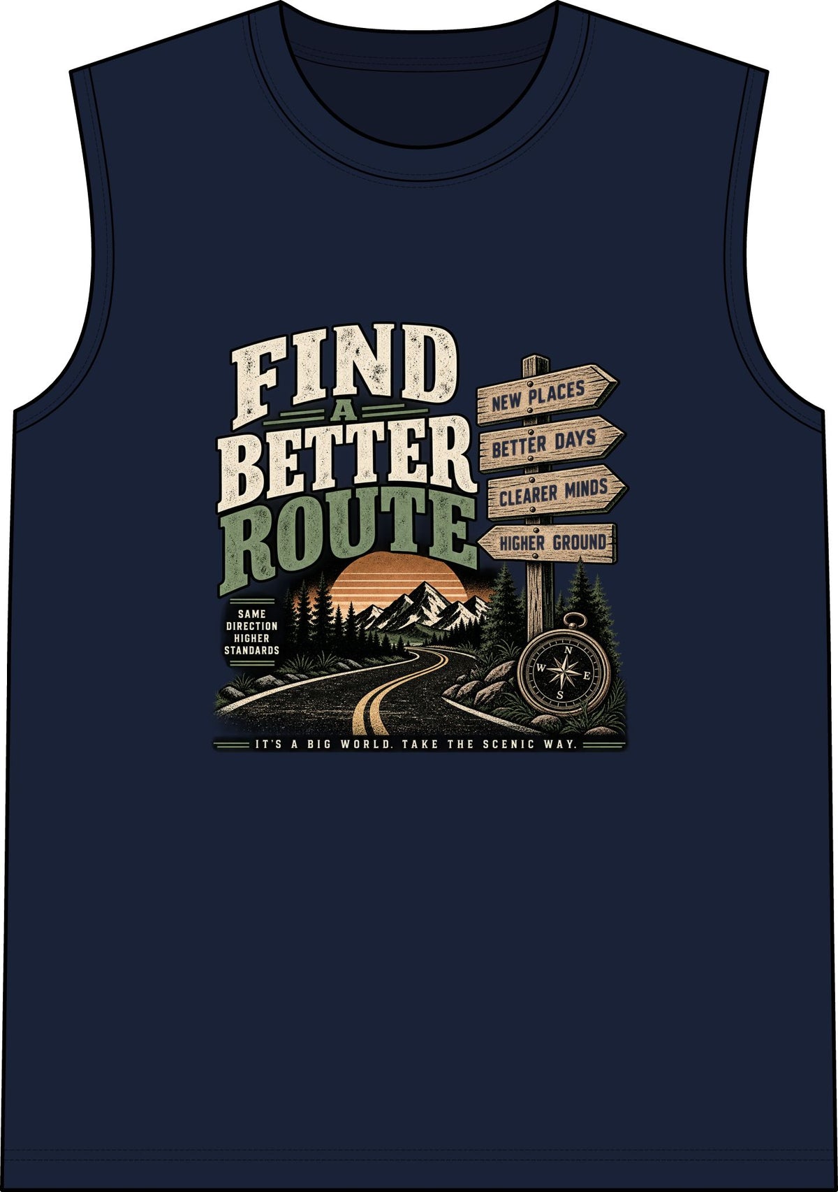 Find A Better Route - Classic Tank