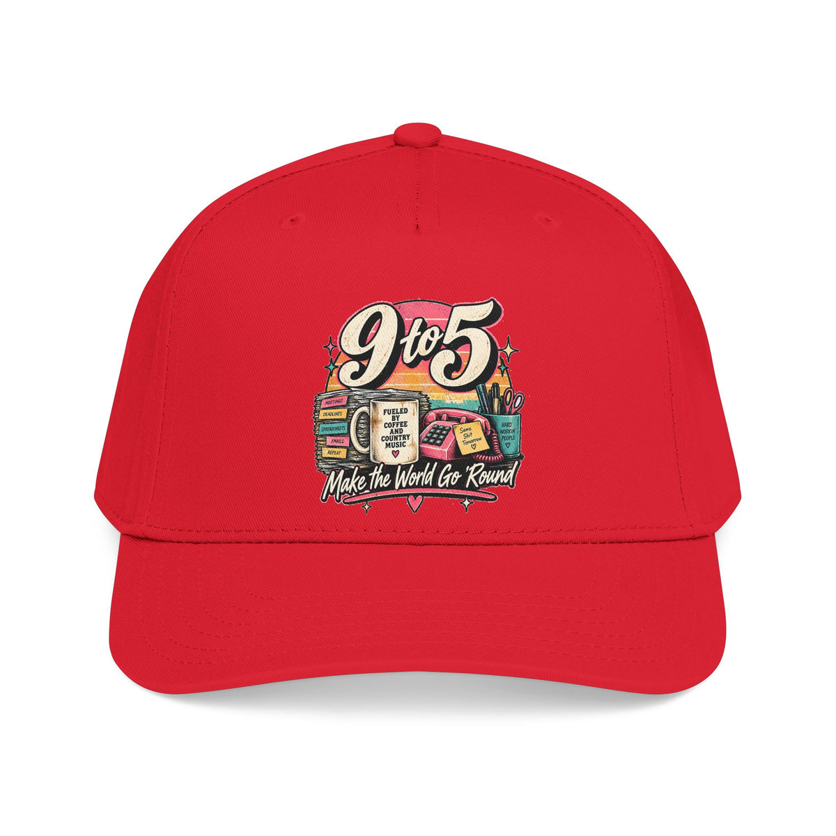 9to5 Make the World Go Round - OTTO Baseball Hat