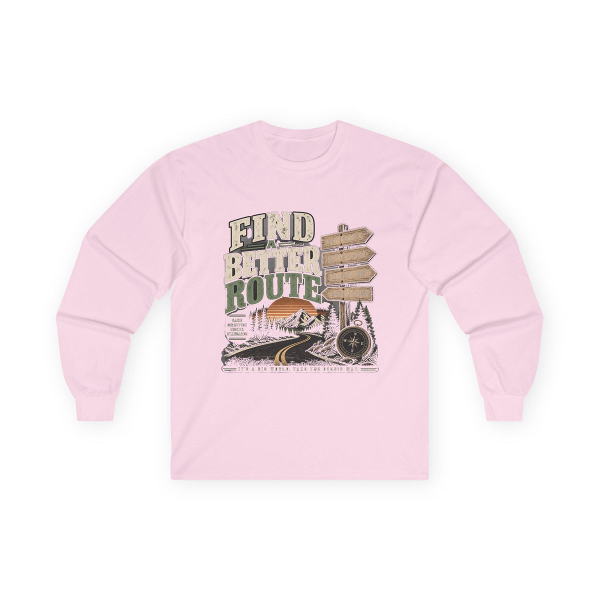 Find A Better Route - Unisex Ultra Cotton Long Sleeve Tee