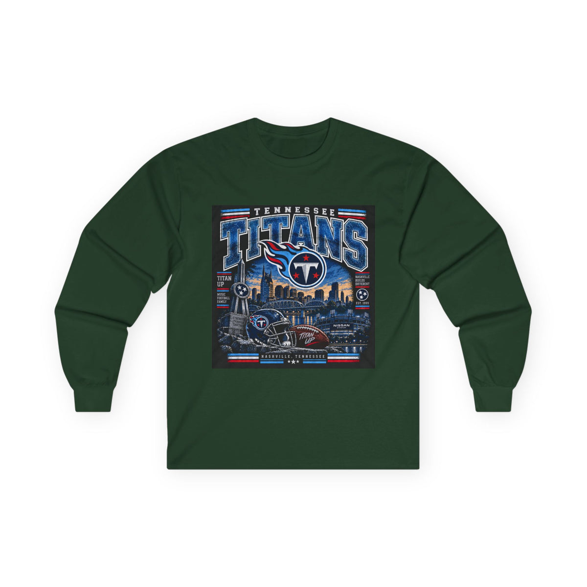 Tennessee Titans Nashville Pride - Unisex Ultra Cotton Long Sleeve Tee