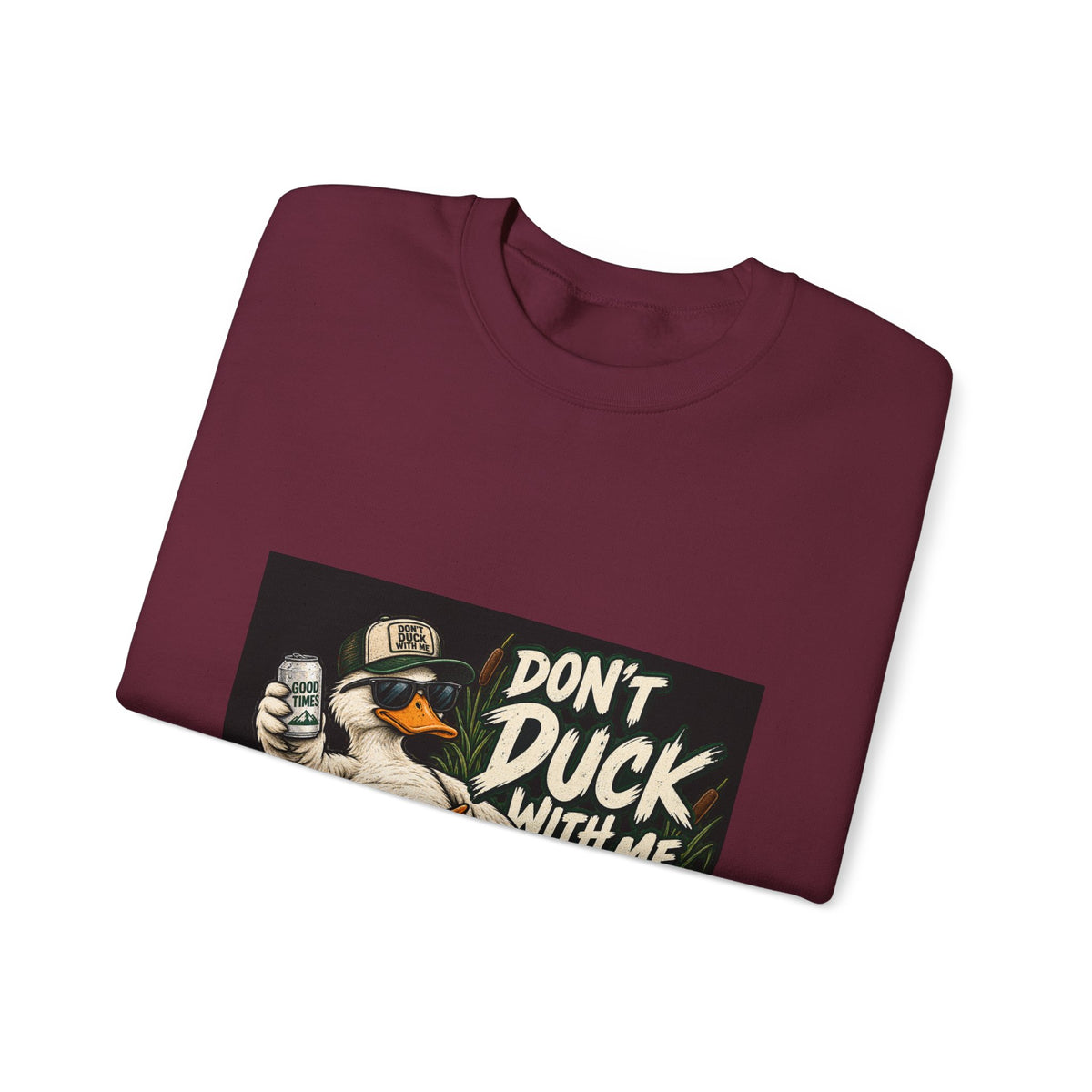 Duck With Me Camo - Crewneck Sweatshirt