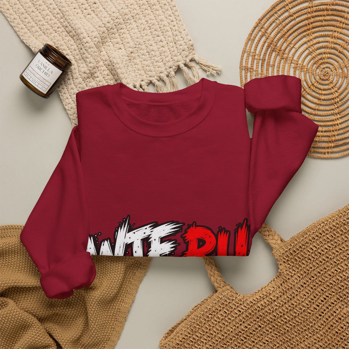 WTF RU LOOKIN AT - Crewneck Sweatshirt