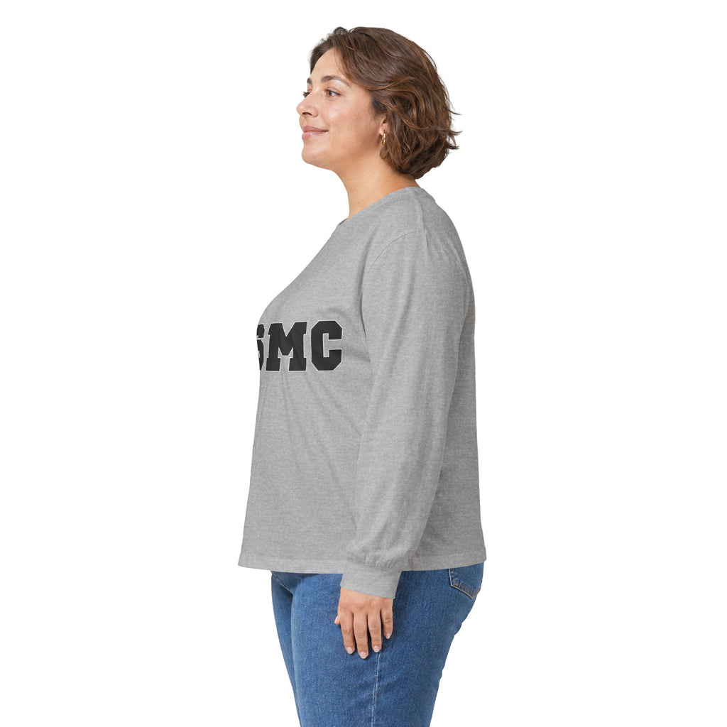 Marine Corps Varsity - Unisex Ultra Cotton Long Sleeve Tee