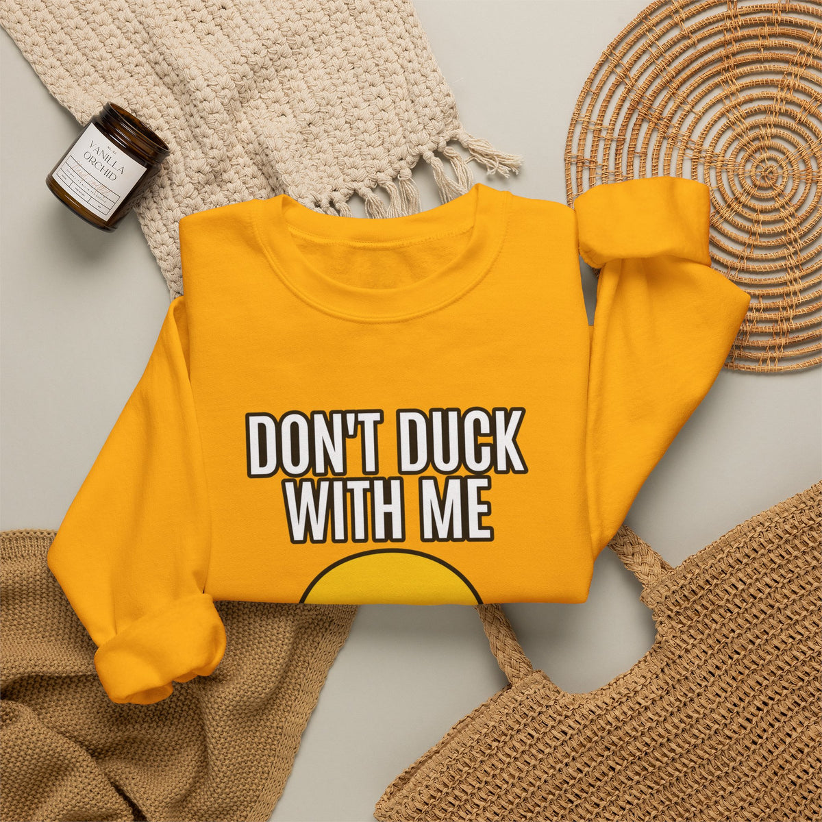 Duck With Me - Crewneck Sweatshirt