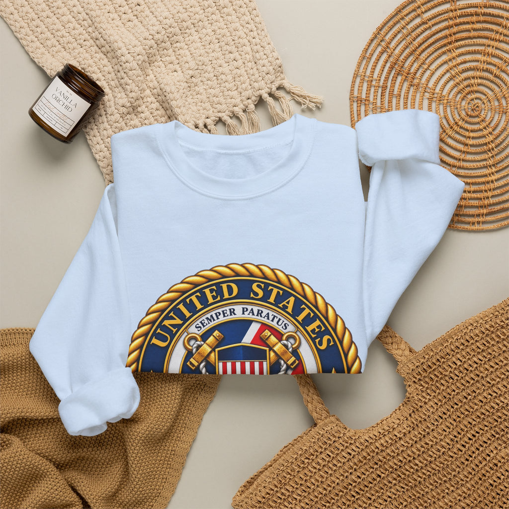 U.S. Coast Guard Emblem - Crewneck Sweatshirt