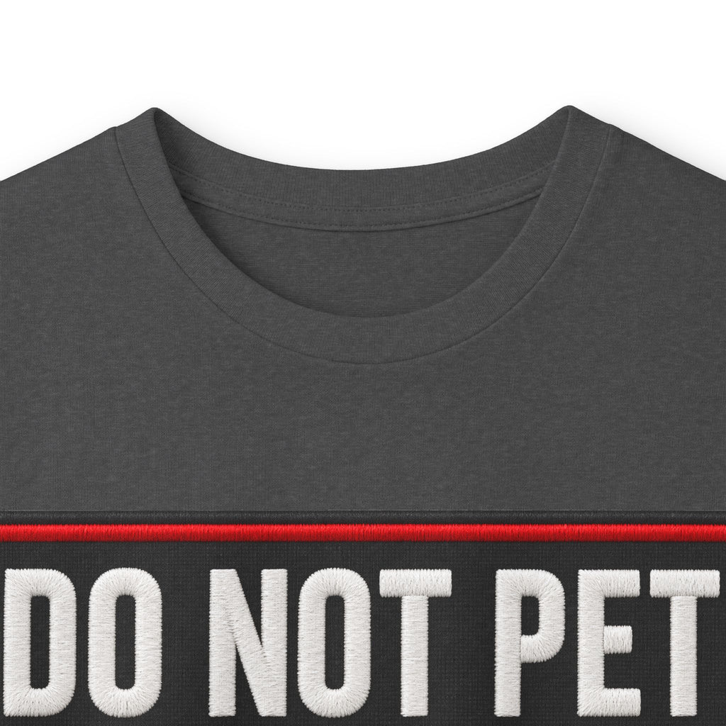 Do Not Pet - Service Dog Patch - Unisex Ultra Cotton Long Sleeve Tee