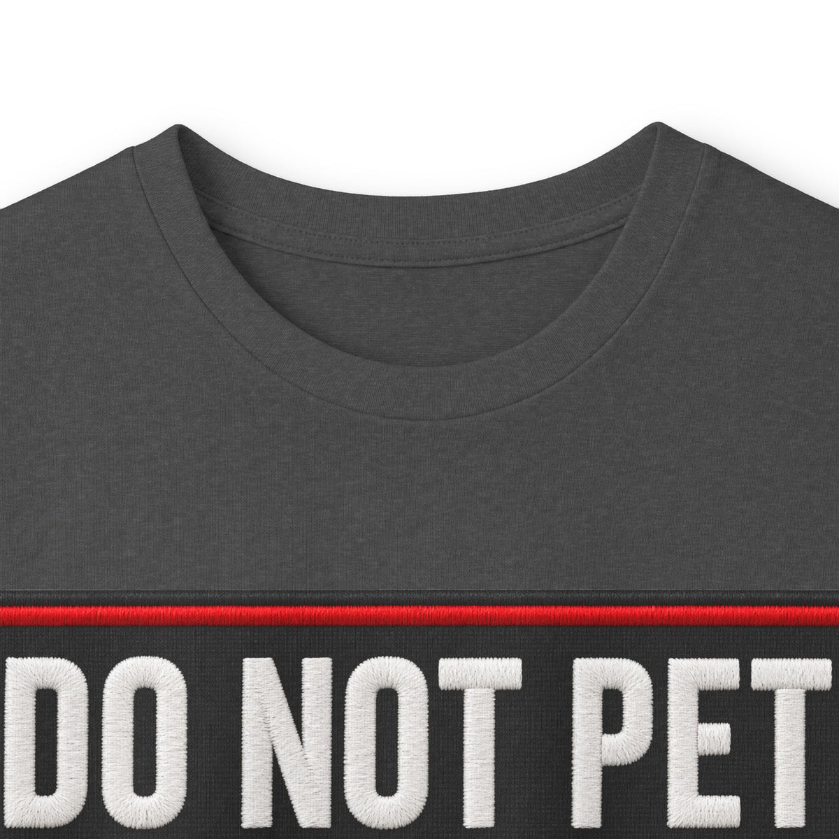 Do Not Pet - Service Dog Patch - Unisex Ultra Cotton Long Sleeve Tee