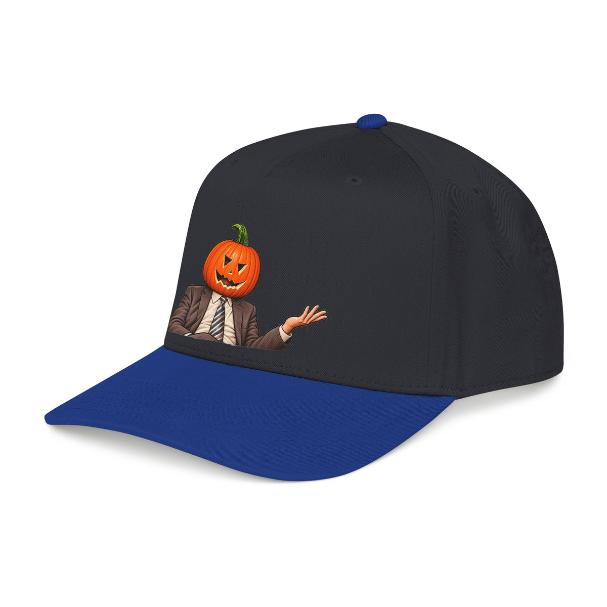 Pumpkin Head Office Cartoon - OTTO Baseball Hat