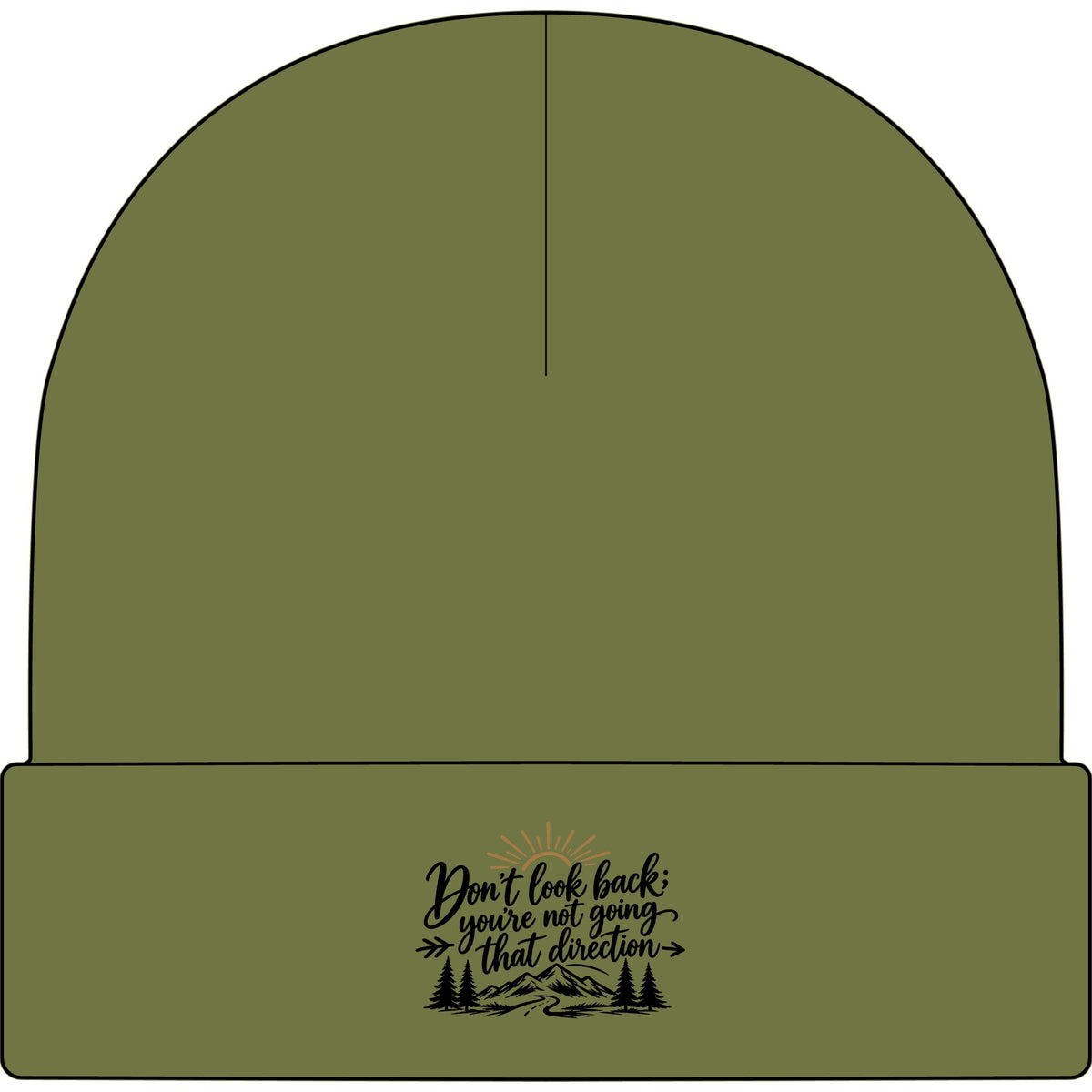 Don't Look Back - AS Colour 1107 Cuff Beanie