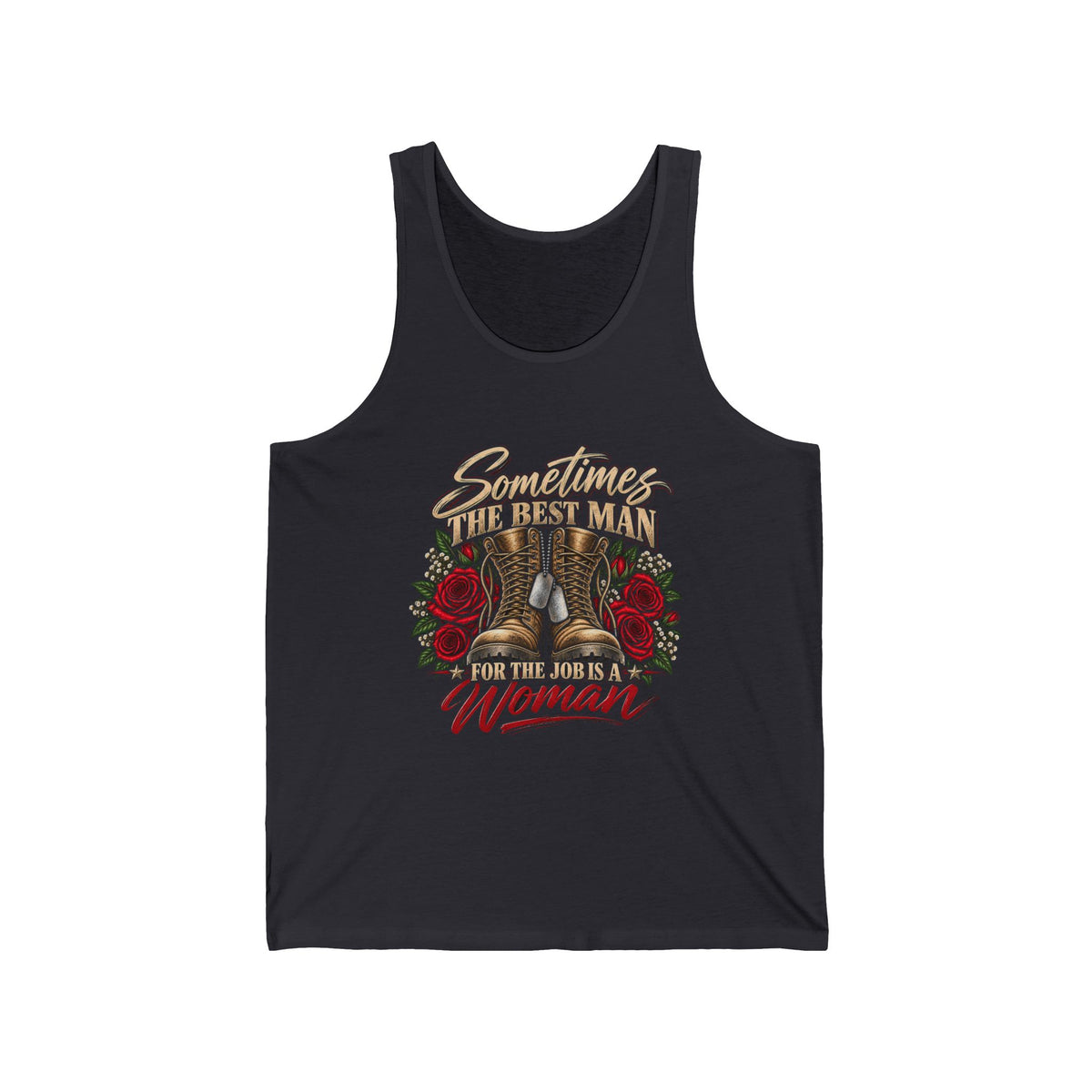 Best Man for the Job - Athletic Tank