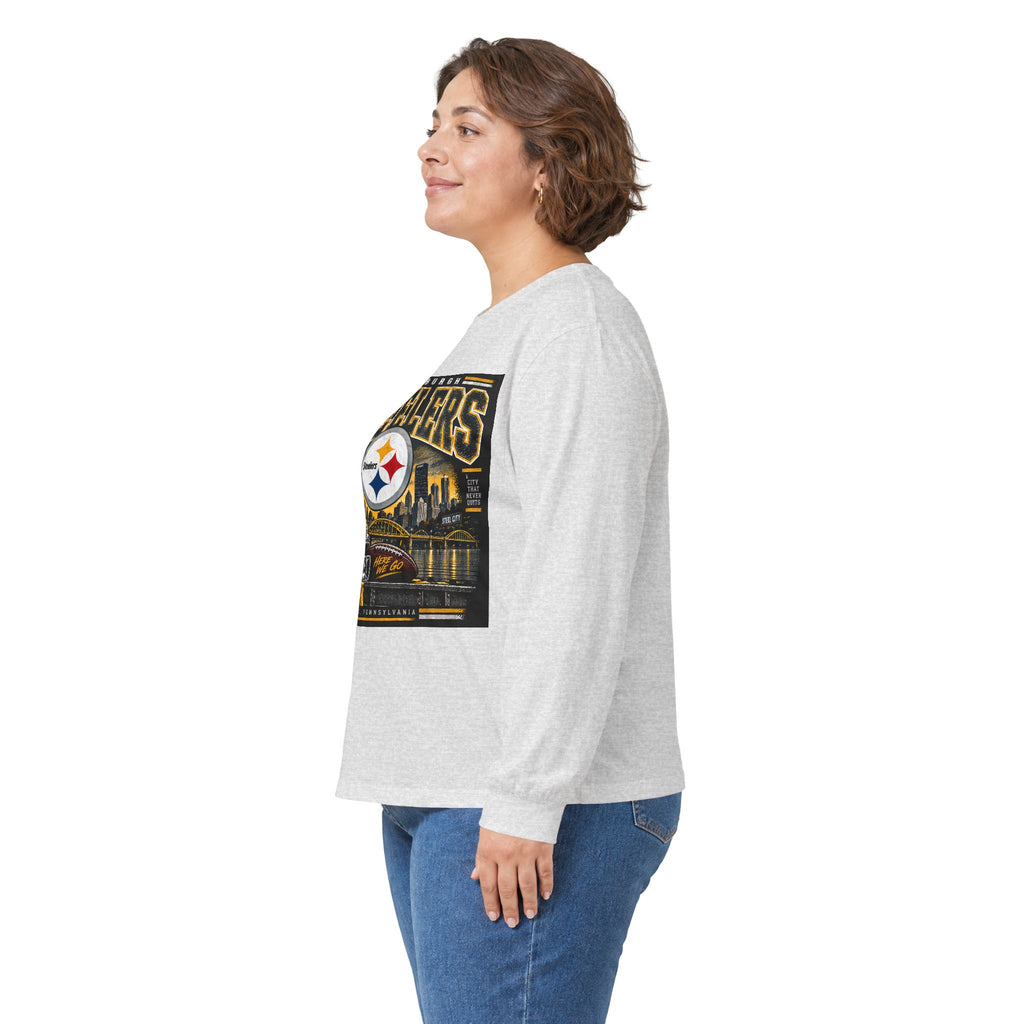 Pittsburgh Steelers Steel City Pride - Unisex Ultra Cotton Long Sleeve Tee