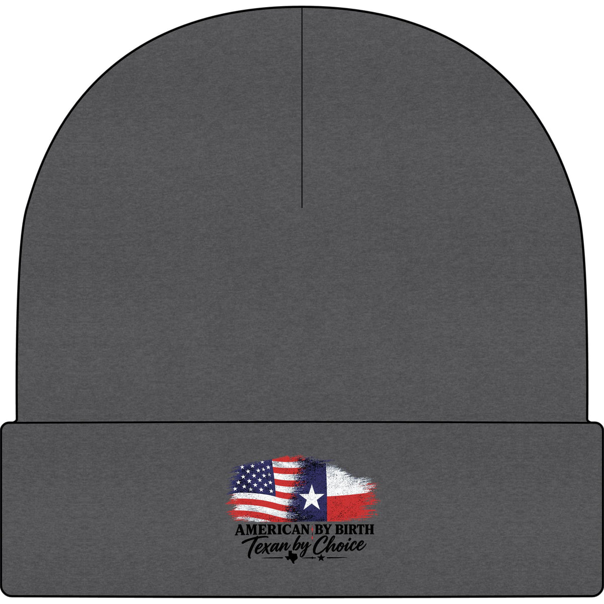 American by Birth, Texan by Choice - AS Colour 1107 Cuff Beanie